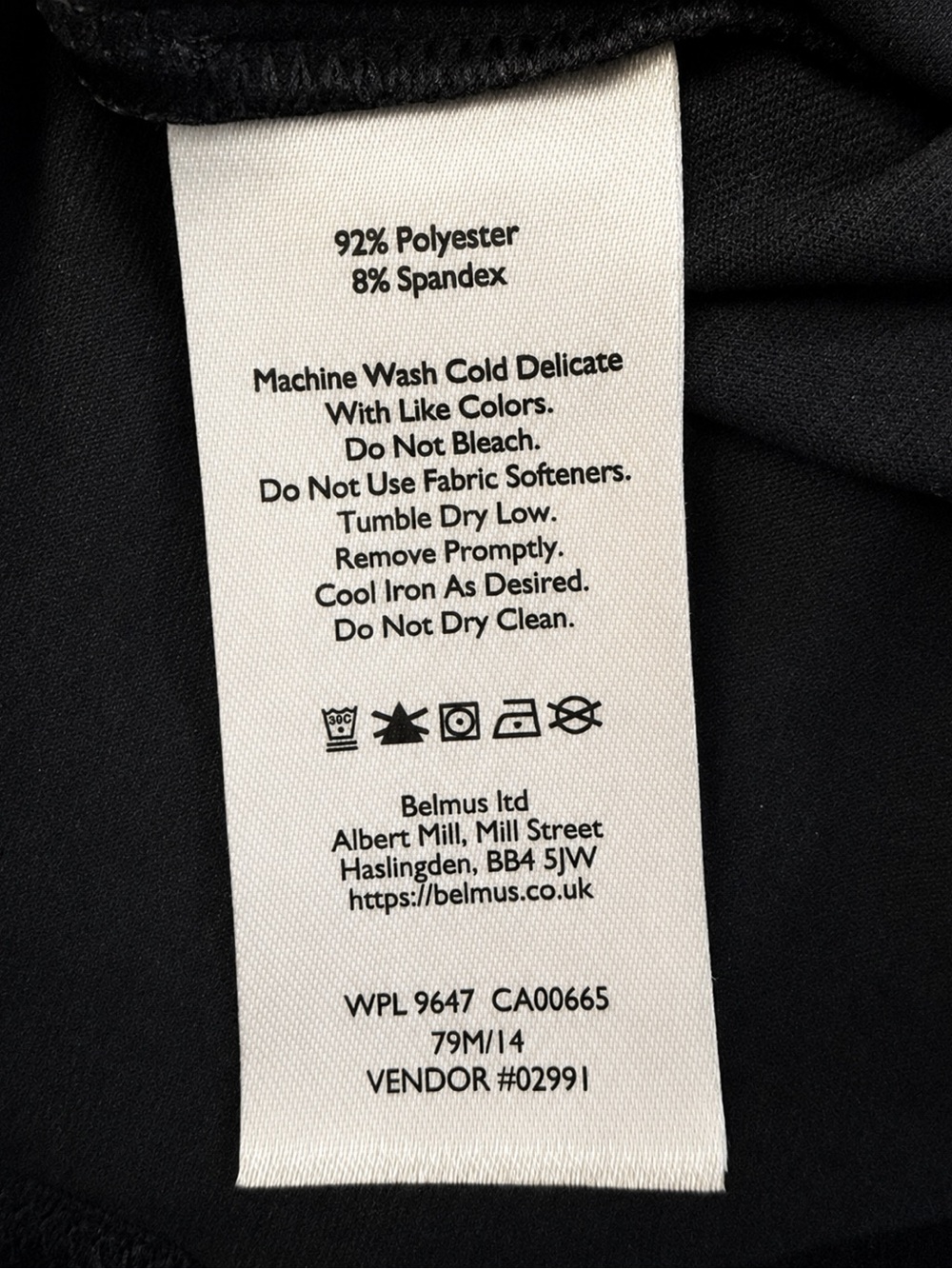 Eddie Bauer Aster Black Sleeveless Active Dress Empire Waist Size S NWT - Picture 16 of 16